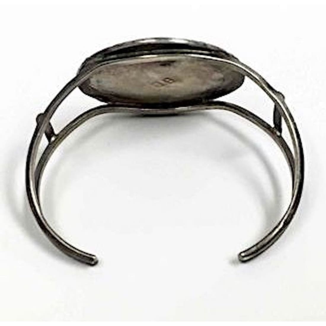 Navajo Benson Boyd Bracelet Blue Jay Inlay Sterling Silver Turquoise Mop Coral Jet Inlay Blue Jay Bird Cuff Bracelet by Benson Boyd Signed The Southwestern Style Gallery