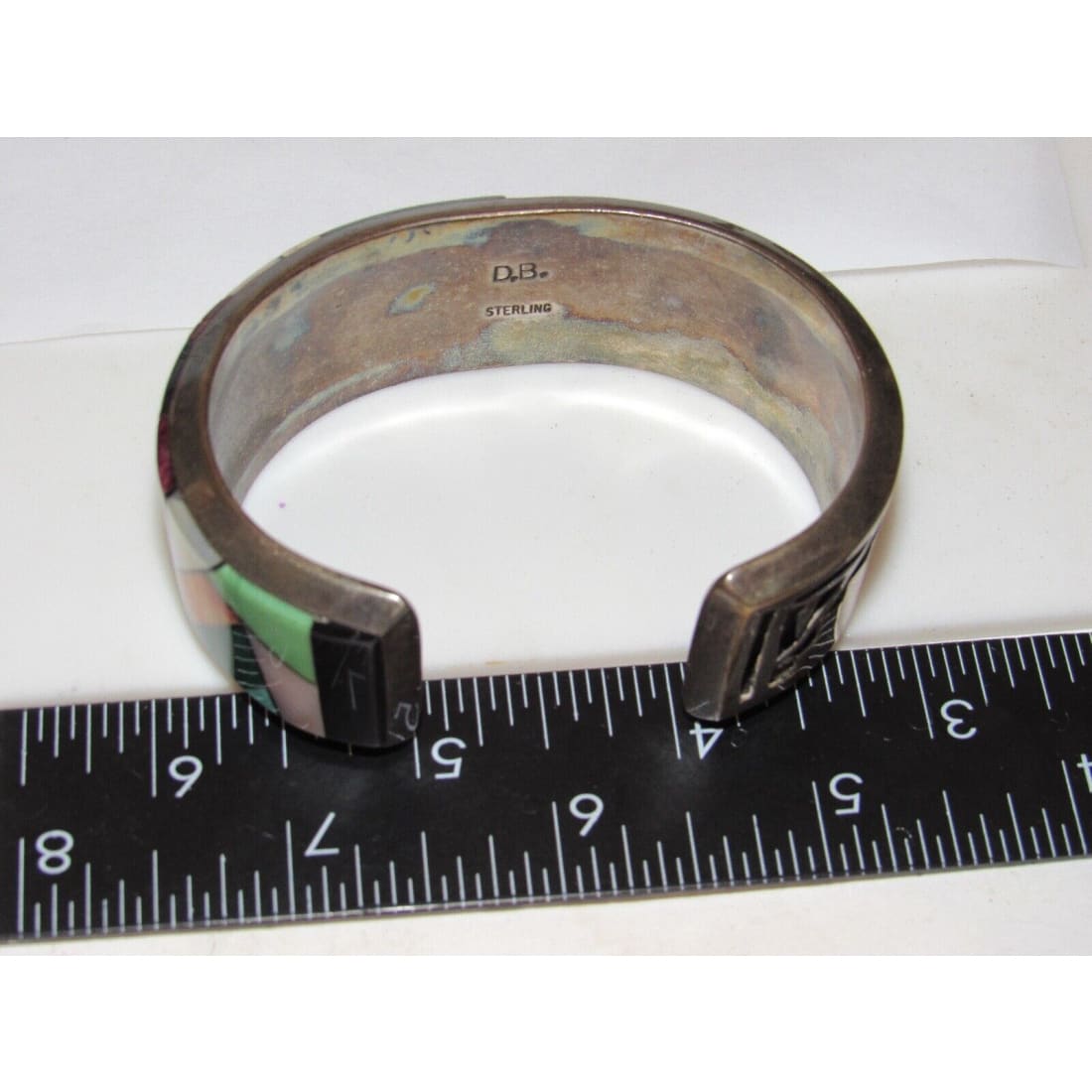 NAVAJO Dean Brown Museum Quality Cuff Bracelet Sterling
