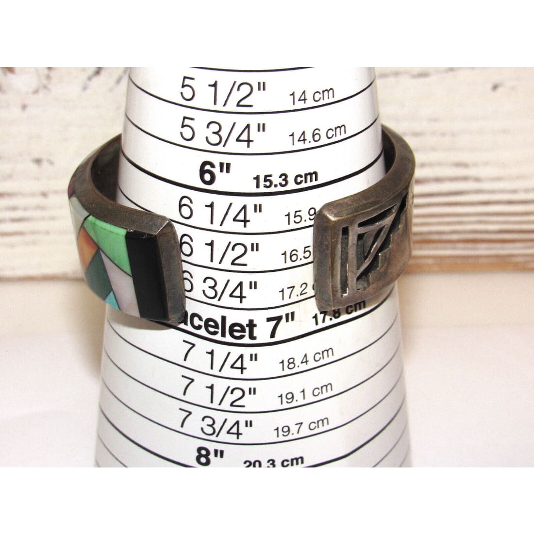 NAVAJO Dean Brown Museum Quality Cuff Bracelet Sterling