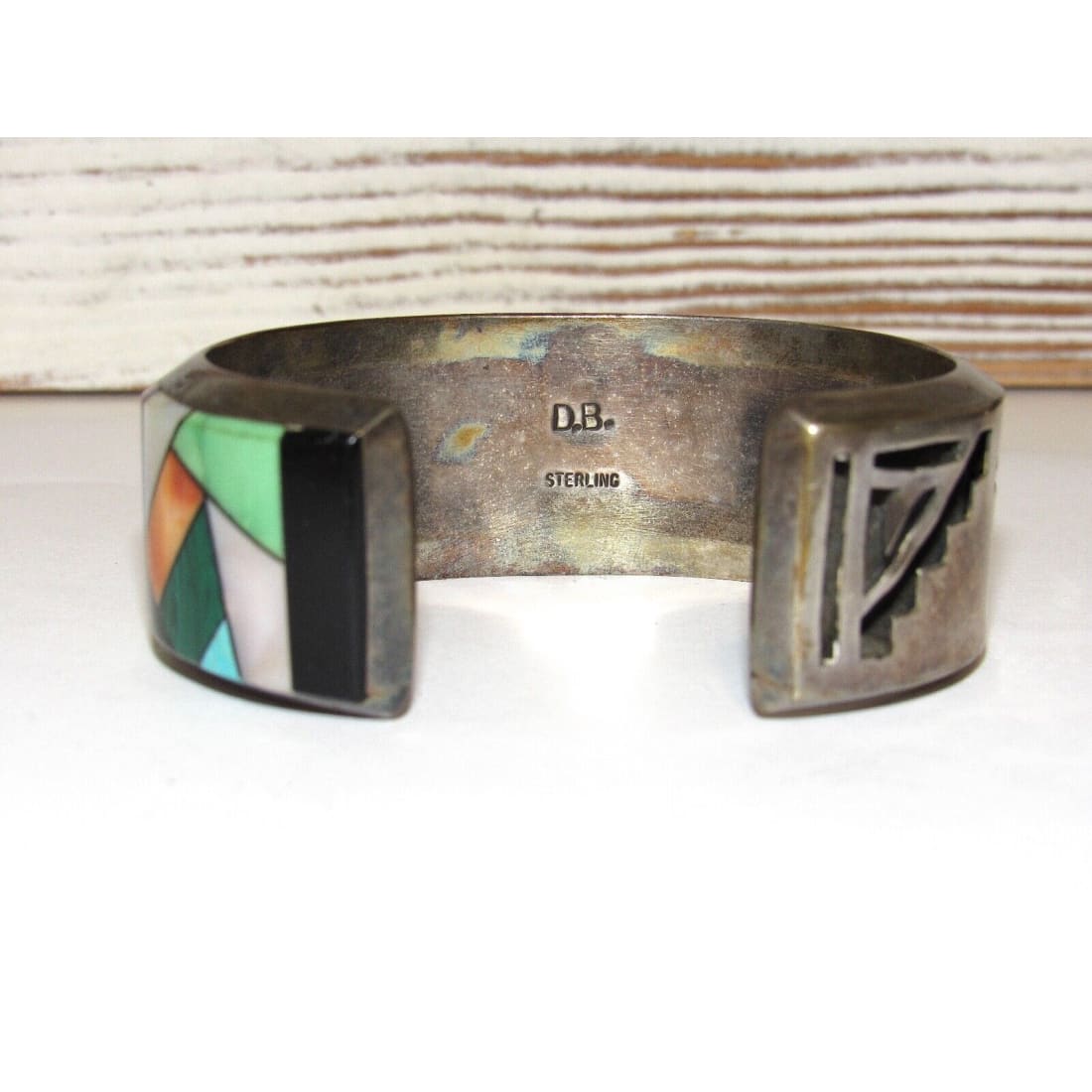 NAVAJO Dean Brown Museum Quality Cuff Bracelet Sterling