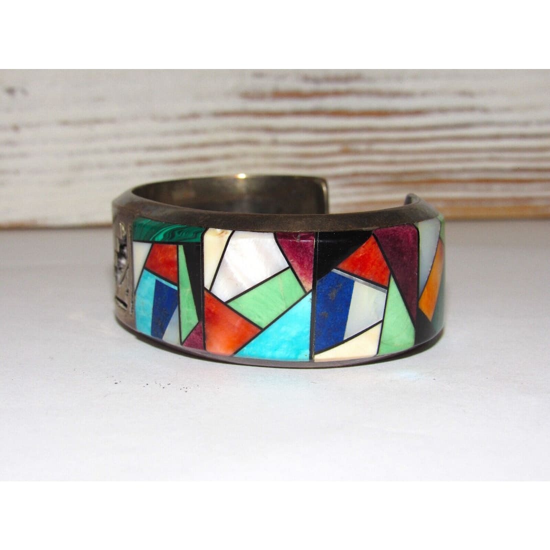 NAVAJO Dean Brown Museum Quality Cuff Bracelet Sterling