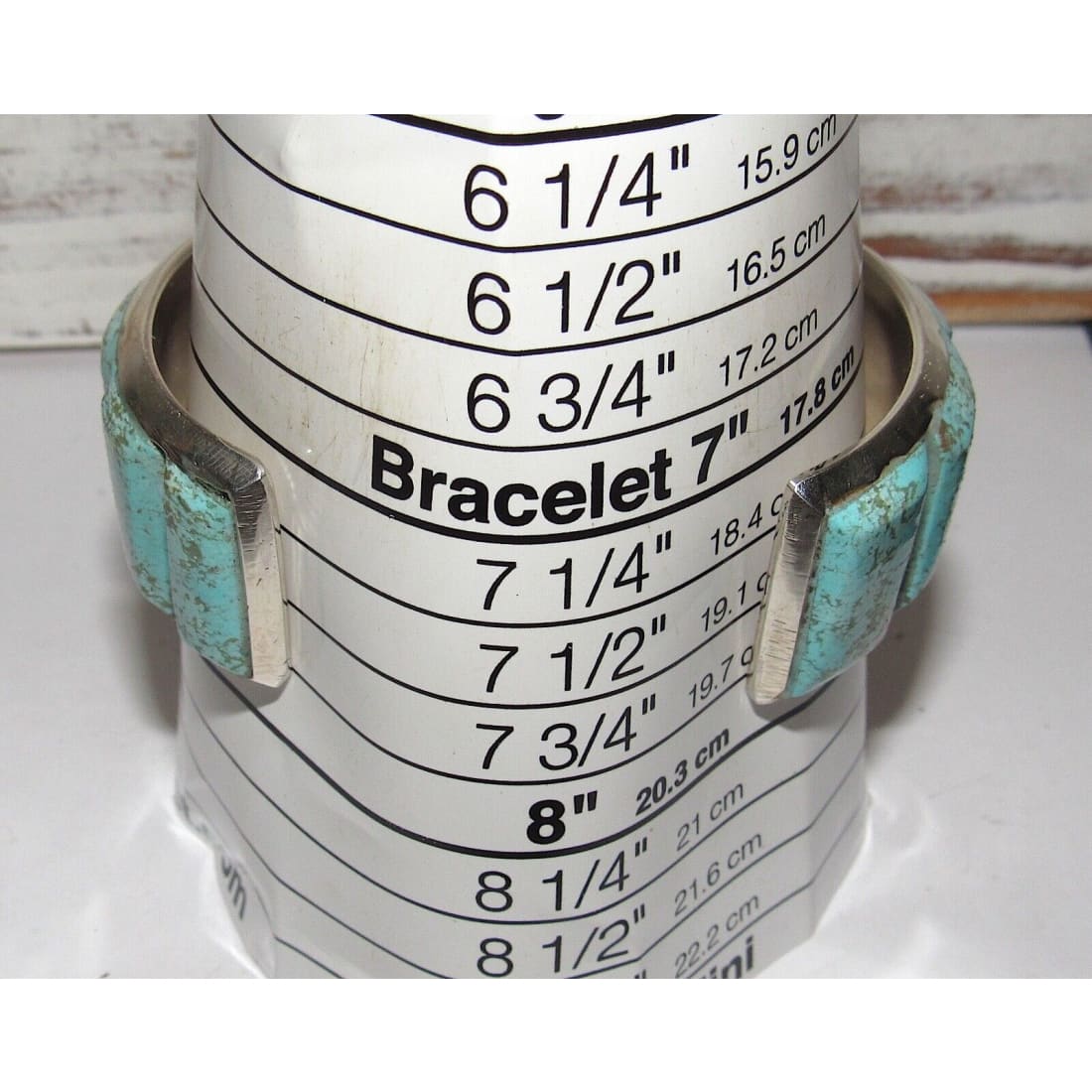 Navajo Dry Creek Turquoise Cuff Bracelet Cobble Stone Inlay