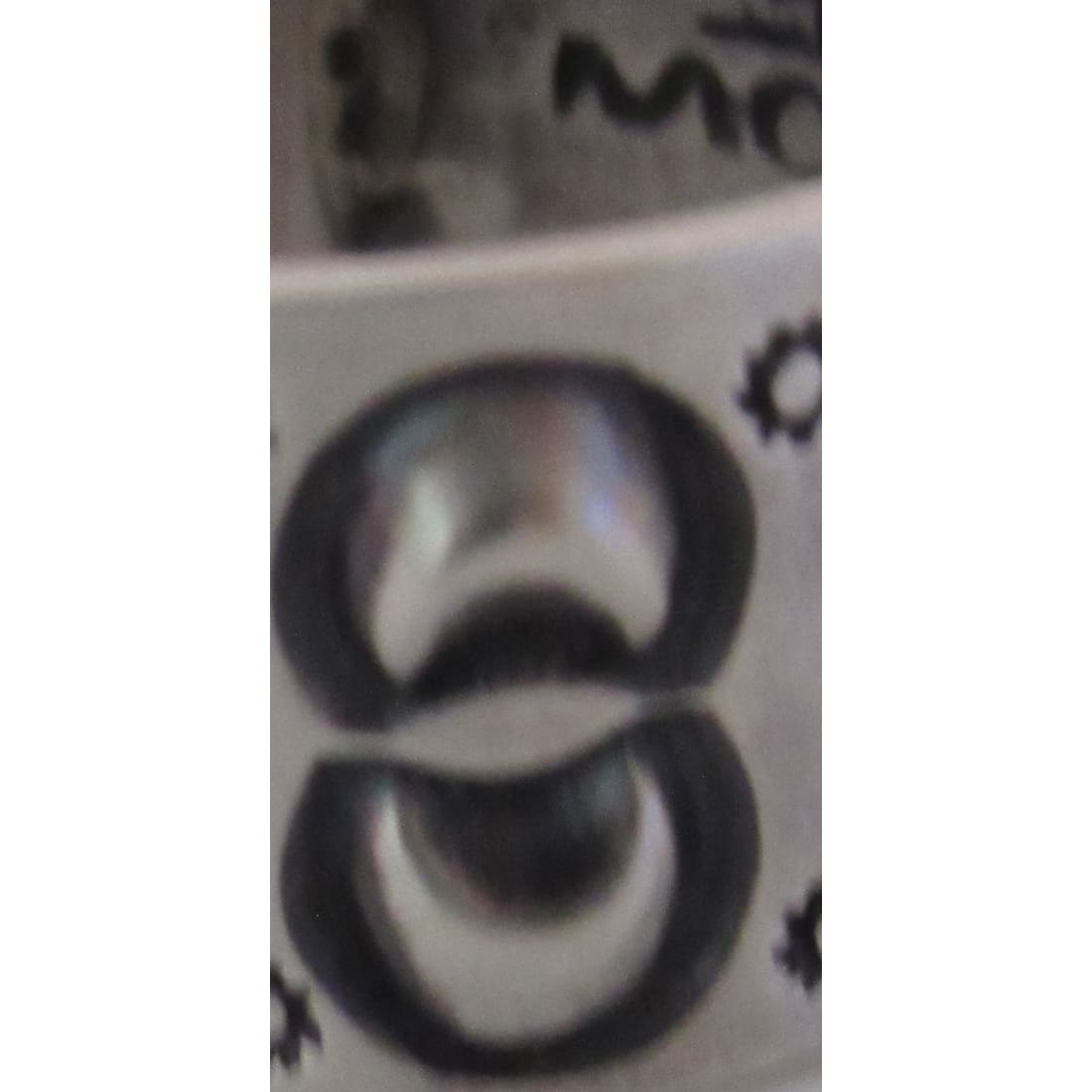 Navajo Martha Cayatineto Ring Size 10 Sterling Silver Band