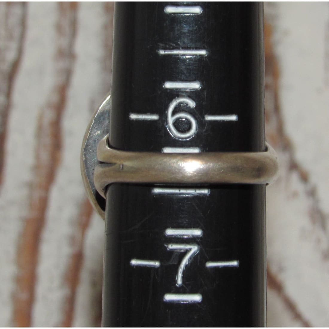 Navajo Orange Spiny Ring Size 6.5 Sterling Silver Native