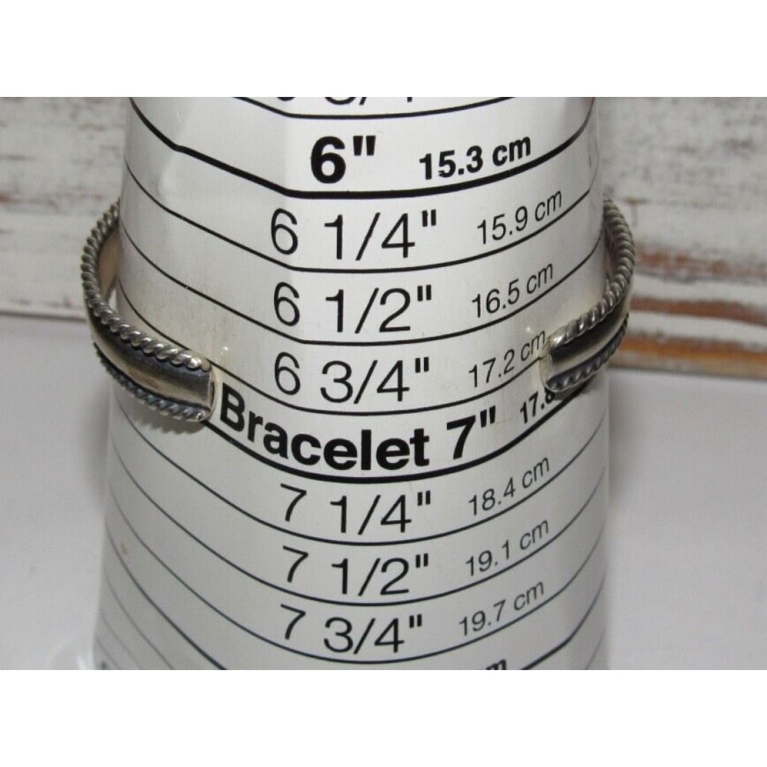 Navajo Pink Conch Bracelet Stacker Sterling Silver Cuff G.