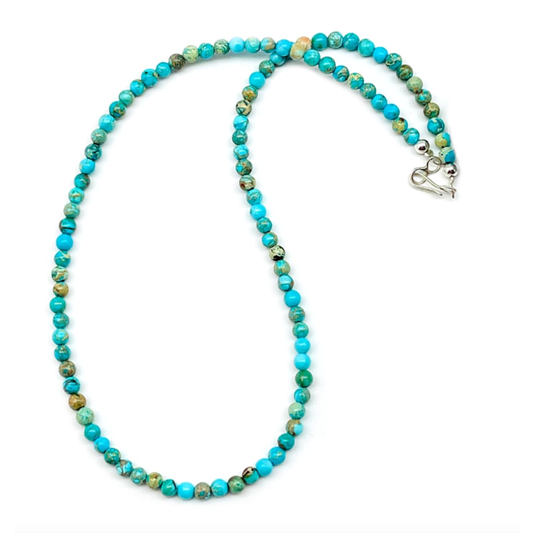 Navajo Rolled Turquoise Heishi Choker Necklace Native