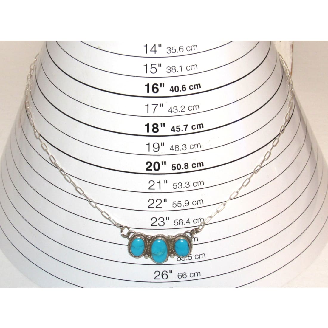 Navajo Sleeping Beauty Turquoise Cluster Bar Necklace