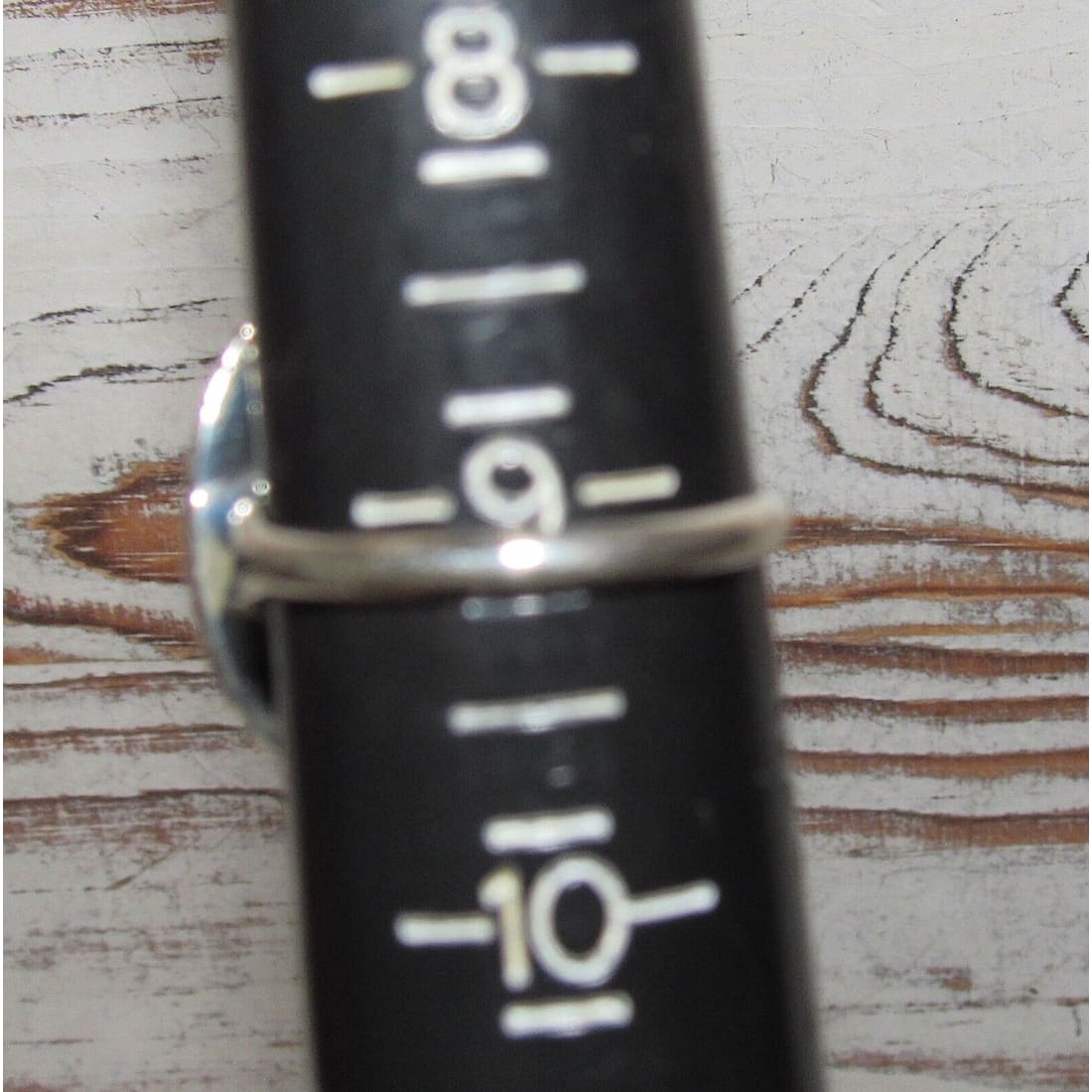 Navajo Sonoran Gold Turquoise Ring Sz 9 Sterling Silver -
