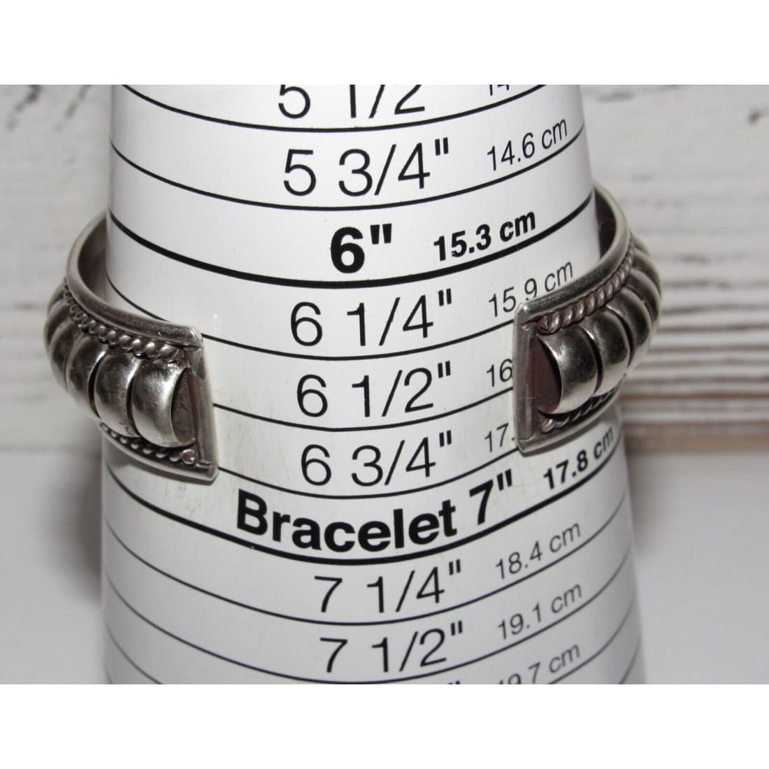 Navajo Sterling Silver Cuff Bracelet Thomas Charley Native
