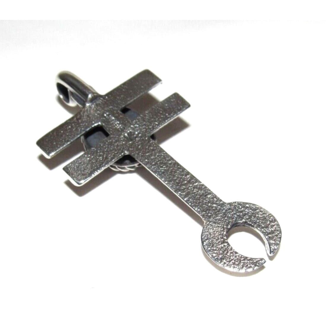 Navajo Tufa Cast Dragonfly Cross Pendant Naja Kingman