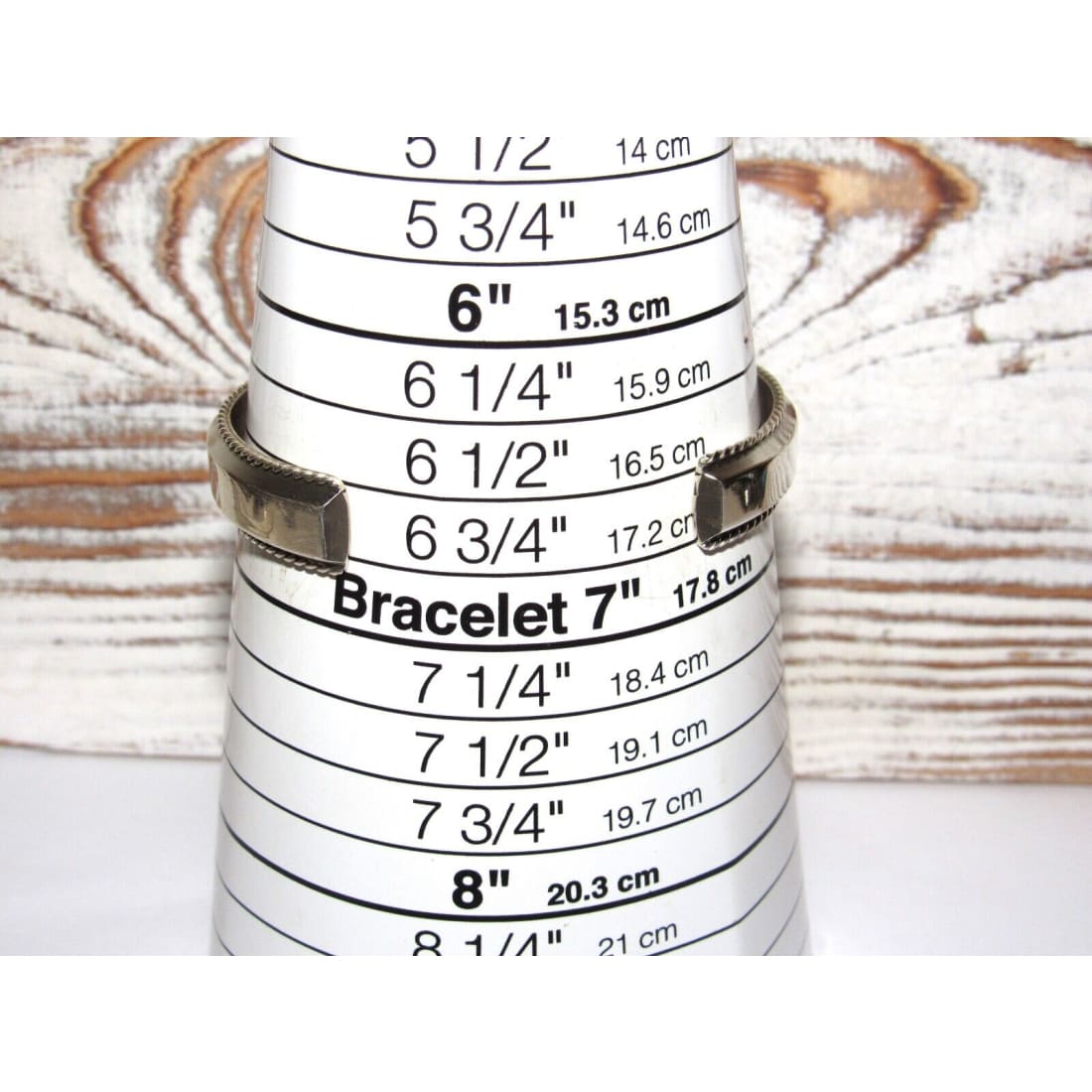 Navajo Turquoise Inlay Stacker Cuff Bracelet Sterling Native