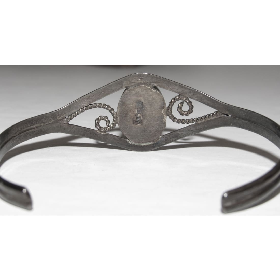 Vintage Navajo Sugilite Cuff Bracelet Sterling Silver