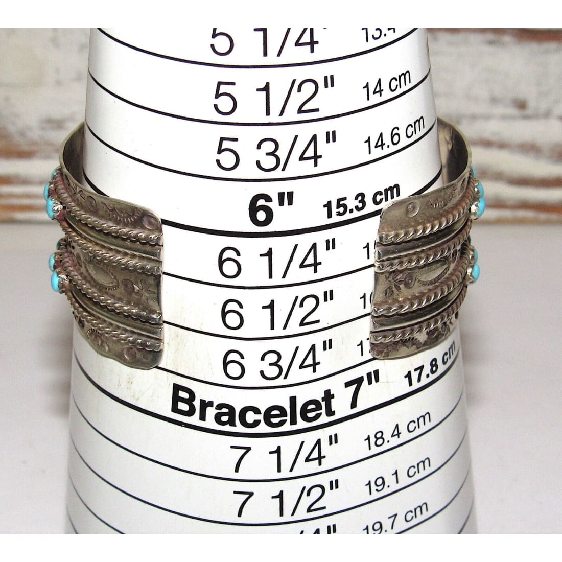 Zuni Sleeping Beauty Mine Snake Eye Turquoise Cuff Bracelet