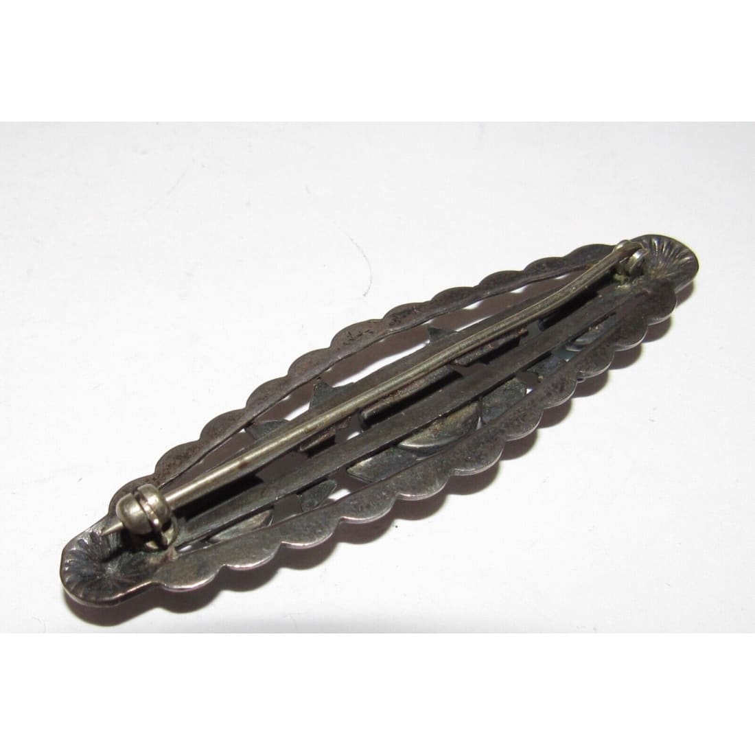 Fred Harvey Era Arrows Brooch Pin Navajo Sterling Silver