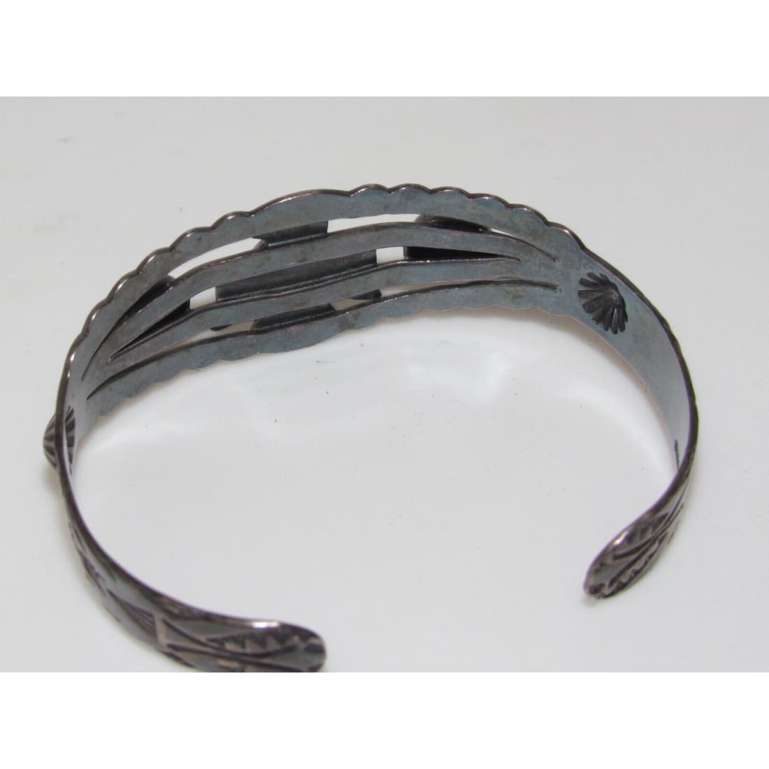 Fred Harvey Era Thunderbird Bracelet Navajo Sterling