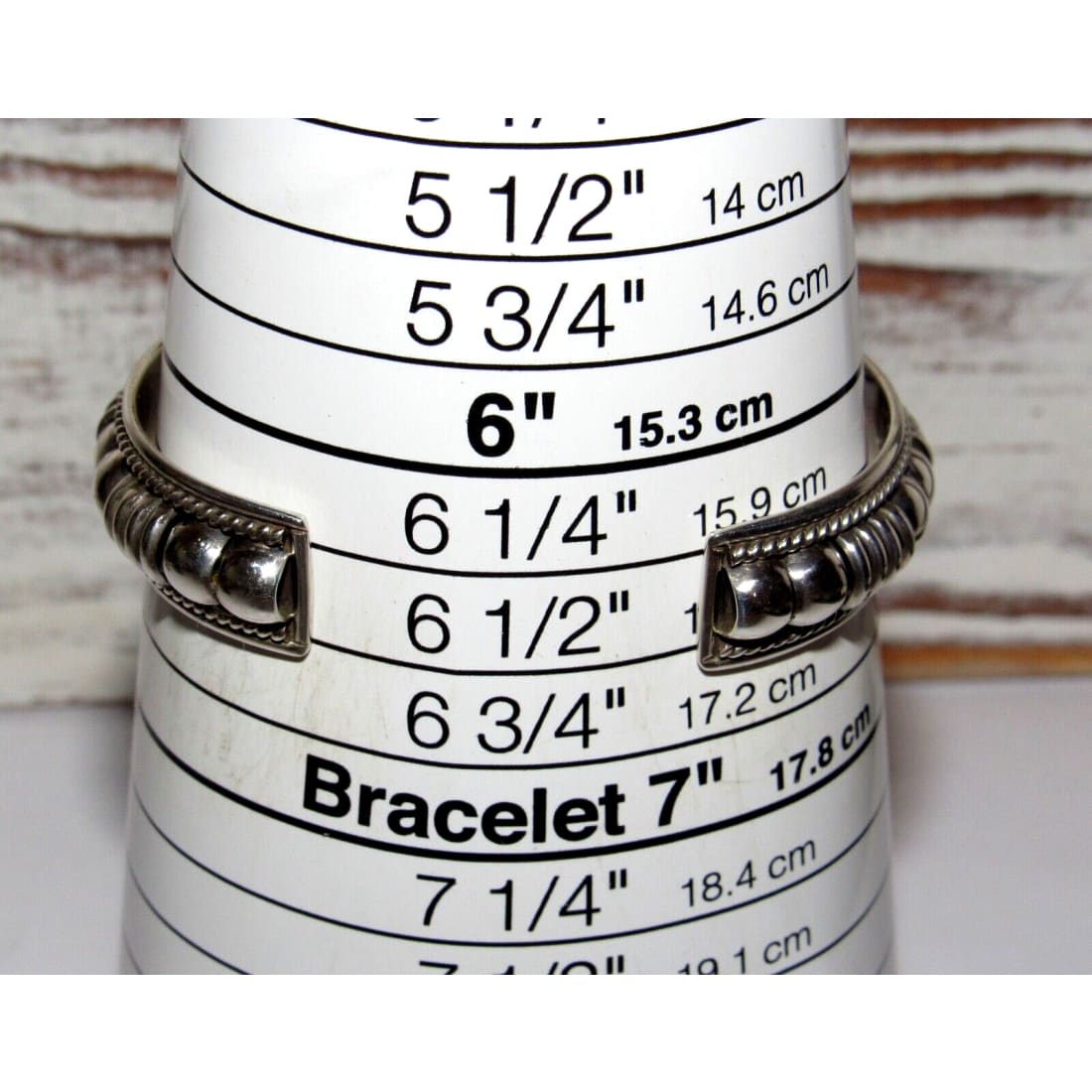 Navajo Sterling Silver Royston Cuff Bracelet Thomas Charley