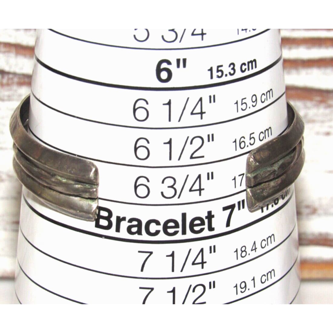 Old Pawn Navajo Double Carinated Ingot Cuff Bracelet
