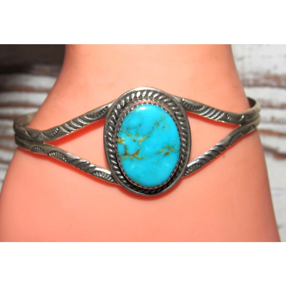 VTG Leroy & Irma Boyd Bracelet Navajo Sterling Silver