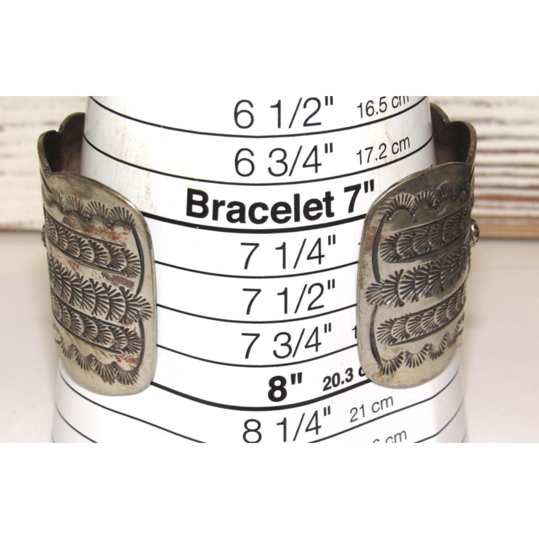 VTG Massive Navajo Kingman Turquoise Cuff Bracelet Ingot