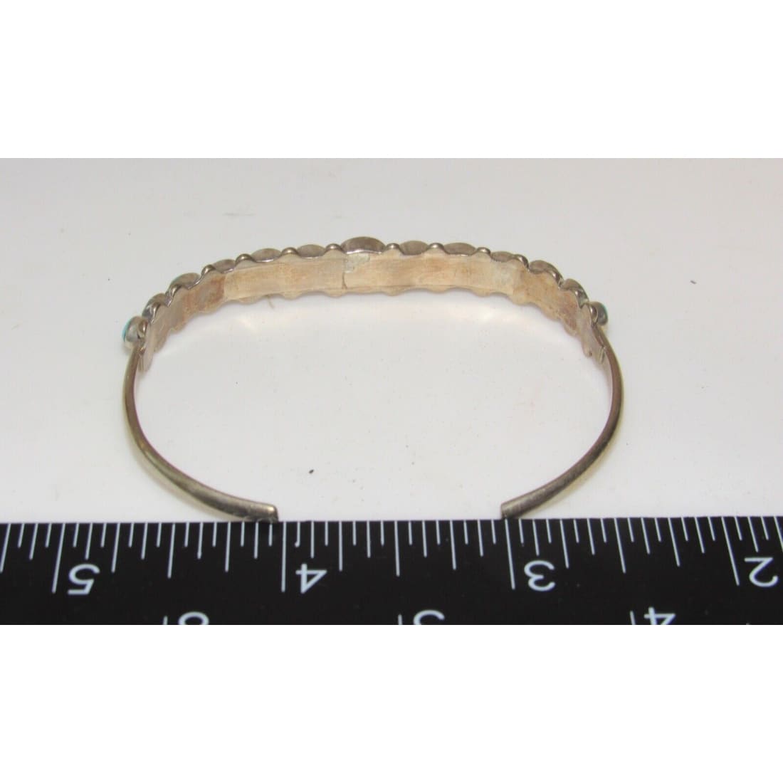 Zuni Snake Eye Cuff Bracelet Sleeping Beauty Turquoise