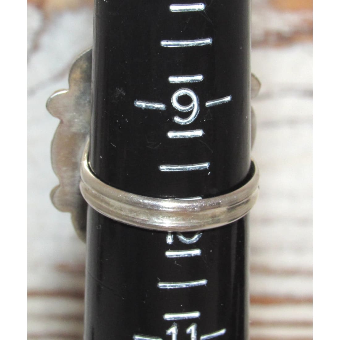 Navajo Blue Royston Turquoise Statement Ring Sz 10 Sterling Silver