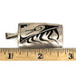 Vintage Hopi Sterling Silver Overlay Pendant by Michael Sockyma Sr.