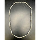 Vintage Navajo Pearls Necklace Rare Cone & Saucer Beads Design Sterling Silver