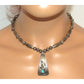 Vintage Navajo Kingman Turquoise Pendant Sterling Navajo Pearls Necklace A Begay
