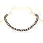 8mm Navajo Pearls Necklace Sterling Silver Choker Necklace 16"L