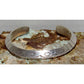 Old Pawn Navajo Carinated Ingot Cuff Bracelet Sterling Silver Native American