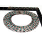 Rare Vintage Mexico 925 Sterling Silver & Turquoise Chainmail Set - Necklace & Bracelet