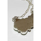 Navajo Turquoise Cluster Bar Pendant Necklace Sterling M James