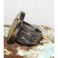 Native America Bumblebee Jasper Ring Sz 9 Jacob Troncosa Sterling Silver
