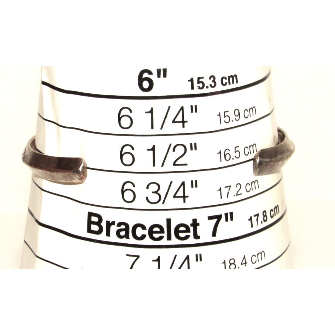 Old Pawn Navajo Carinated Stacker Cuff Bracelet Ingot Sterling Silver