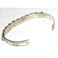 Navajo Kingman Turquoise Stacker Cuff Bracelet Sterling Silver