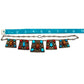 Vintage Mid-Century Mexican Silver Southwestern Revival Statement Necklace