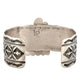 Vintage Navajo Men Thunderbird Cuff Bracelet Sterling Silver 60g