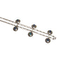 Vintage Mexican Sterling Silver Azurite Charm Necklace