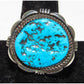 Navajo Kingman Turquoise Ring Size 9 Sterling Silver J. Begay Native American