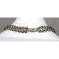 Vintage Mexican Taxco Necklace Double Strand Sterling Silver 22" Beaded Choker 125G
