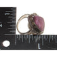 Navajo Purple Spiny Ring Size 8 Sterling Silver Native American Signed