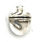 Navajo Black Jack Turquoise Ring Sterling Silver Sz 9 Adjustable Tia Long