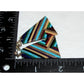 Vintage Santo Domingo Kewa Multi-Stone Inlay Earrings - Crespin Family