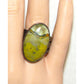 Native America Bumblebee Jasper Ring Sz 9 Jacob Troncosa Sterling Silver