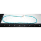 Navajo Rolled Turquoise Heishi Choker Necklace Native American 16L