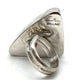 Navajo Ithaca Peak Turquoise Ring Adjustable Size Sterling Silver Adam Fierro