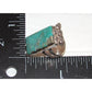 Navajo Kingman Turquoise Pyrite Matrix Ring Sz 6 Sterling Silver Selena Warner