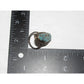 Old Pawn Navajo Cerillos Turquoise Silver Ring Size 9