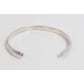 Old Pawn Navajo Carinated Stacker Cuff Bracelet Ingot Sterling Silver