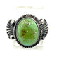 Navajo Royston Turquoise Ring Size 9 Sterling Silver J. Largo
